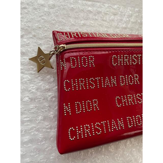 Christian Dior(クリスチャンディオール)のちぃさま専用　Christian Diorノベルティポーチ レディースのファッション小物(ポーチ)の商品写真