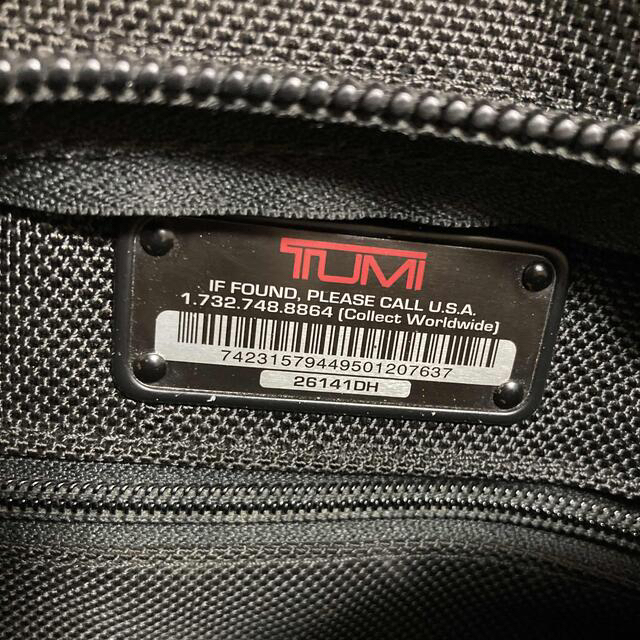 TUMI(トゥミ)のTUMI トゥミ ビジネスバッグ 黒 メンズのバッグ(ビジネスバッグ)の商品写真