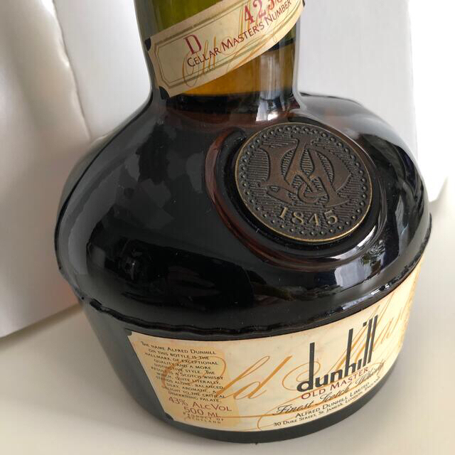 Dunhill(ダンヒル)のダンヒル　オールドマスター　スコッチ　ウイスキー 食品/飲料/酒の酒(ウイスキー)の商品写真