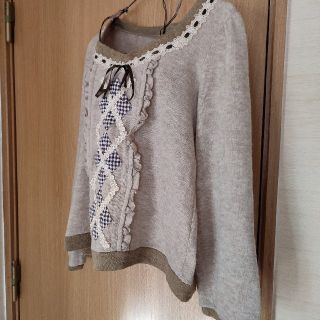 アクシーズファム(axes femme)のカットソー トップス ニット 長袖(カットソー(長袖/七分))