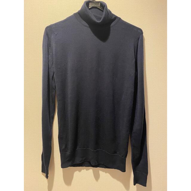 JOHN SMEDLEY ジョンスメドレー タートルネックセーター size S