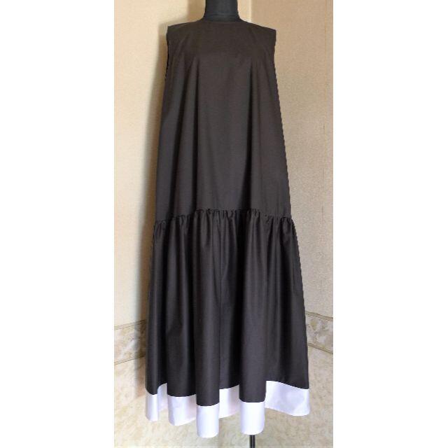 YOKO CHAN / Hem Flared Dress ネイビー 36