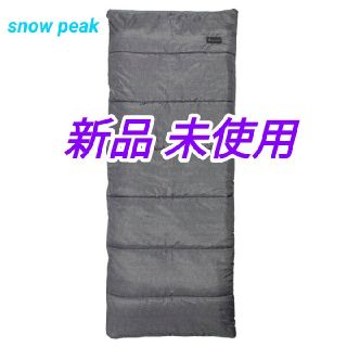 スノーピーク(Snow Peak)の【新品未開封】スノーピーク snow peak SSシングル BD-105GY(寝袋/寝具)