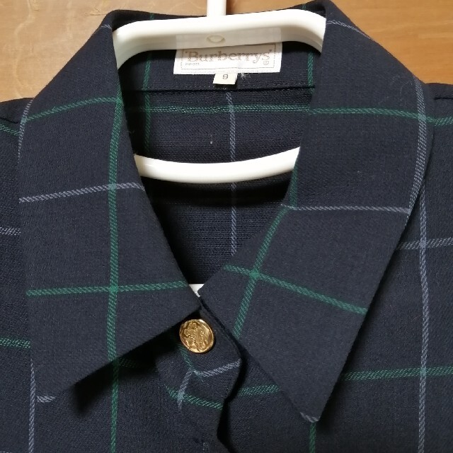 BURBERRY(バーバリー)の【バーバリー】チェックシャツ9号&スカート11号　ツーピース レディースのワンピース(ひざ丈ワンピース)の商品写真