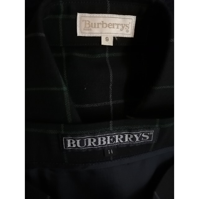 BURBERRY(バーバリー)の【バーバリー】チェックシャツ9号&スカート11号　ツーピース レディースのワンピース(ひざ丈ワンピース)の商品写真