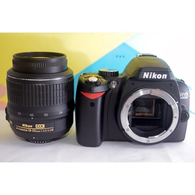 Nikon D60レンズセット❤️高画質高性能❤️おすすめ一眼レフの通販 by fumi camera｜ニコンならラクマ - ❤️美品❤️Nikon 2022在庫