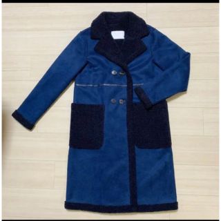 ZaraZARAお値下げします❣️ムートン スウェード バイカラー ロング