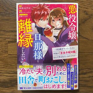 悪役令嬢は旦那様と離縁がしたい！ 1     長舩みずほ, 華宮ルキ（ツギクル）(少女漫画)