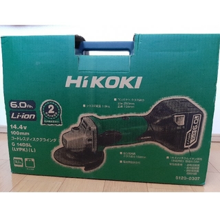 ヒタチ(日立)のHiKOKI(ハイコーキ) 日立工機 14.4V コードレスディスクグラインダ(工具/メンテナンス)