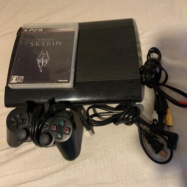 専用PlayStation3 cech4200B skyrim 付属品完備