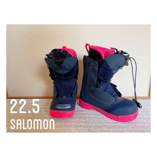 サロモン(SALOMON)の【リリ様専用】スノーボードブーツ　SALOMON 22.5cm(ブーツ)