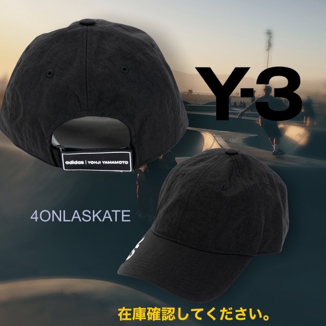 【新作】【Y-3】CORDURA CAP / コーデュラキャップ