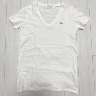 ラコステ(LACOSTE)のラコステ　vネック　Tシャツ(Tシャツ(半袖/袖なし))