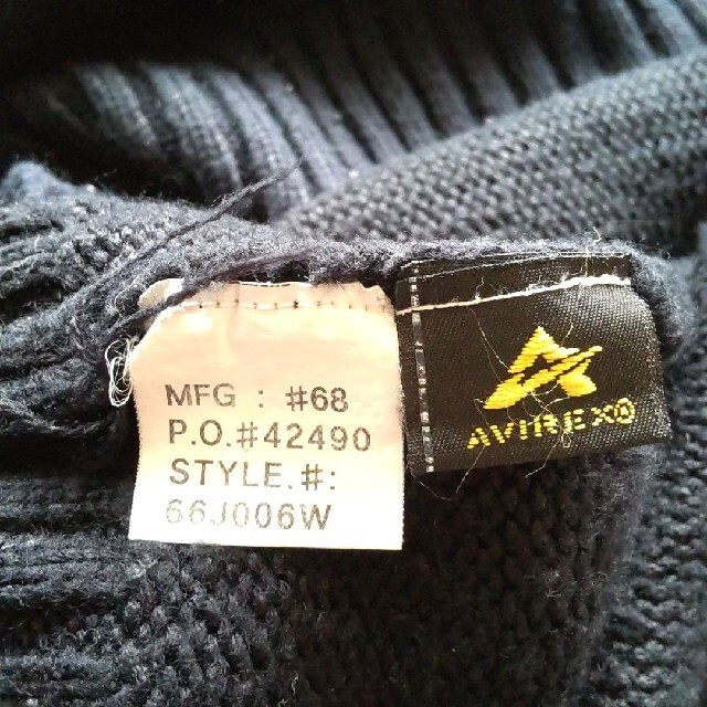 AVIREX(アヴィレックス)の大きいサイズ AVIREX セーター 2X メンズのトップス(ニット/セーター)の商品写真
