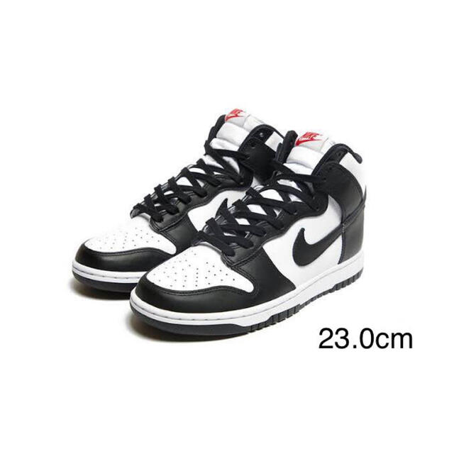 Nike WMNS Dunk High Black and White パンダ Jouhin - スニーカー 