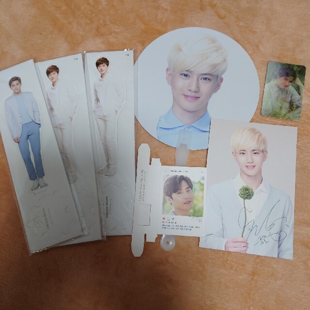 EXO(エクソ)のEXO　スホ　NATURE REPUBLIC エンタメ/ホビーのタレントグッズ(その他)の商品写真