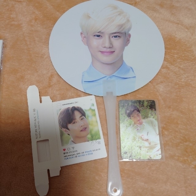 EXO(エクソ)のEXO　スホ　NATURE REPUBLIC エンタメ/ホビーのタレントグッズ(その他)の商品写真