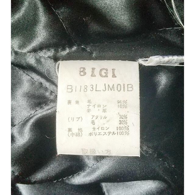 【 Vintage 】Bigi Inspire 牛本革 スタジャン Size L 5