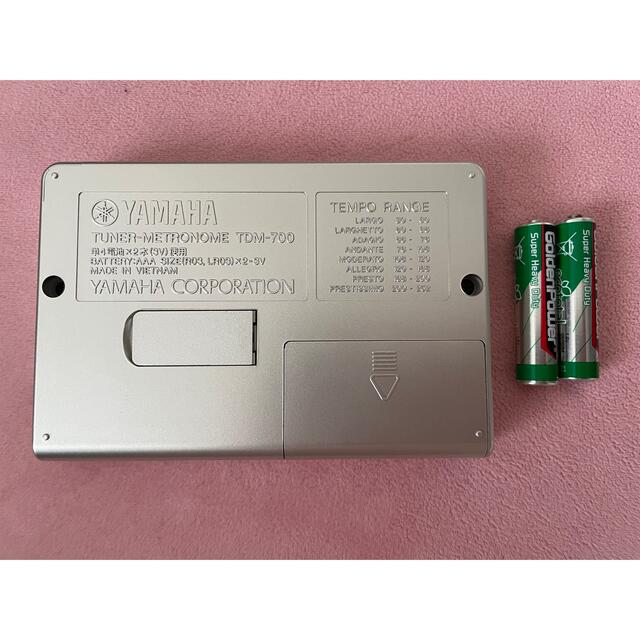 ヤマハチューナーメトロノーム　TDM-700GM 楽器の楽器 その他(その他)の商品写真