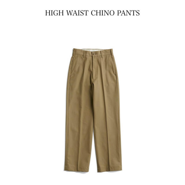 shinzone HIGH WAIST CHINO PANTS