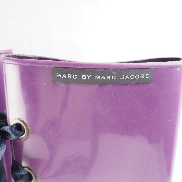 MARC BY MARC JACOBS(マークバイマークジェイコブス)のMARC JACOBS*レインブーツ*35-22cm*パープル*EB0474 レディースの靴/シューズ(レインブーツ/長靴)の商品写真