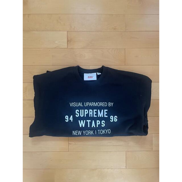 Supreme WTAPS Crewneck Black Mサイズ 1