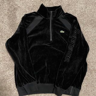 シュプリーム(Supreme)のSupreme Lacoste ベロア ジップ Track Top Mサイズ(スウェット)