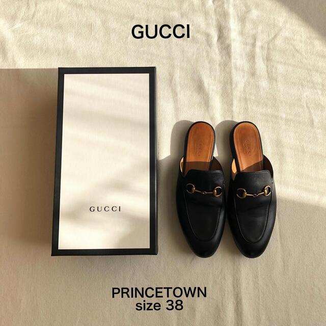 大人女性の Gucci - 人気 GUCCI PRINCETOWN スリッパ ローファー 38