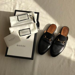 Gucci - 人気 GUCCI PRINCETOWN スリッパ ローファー 38の通販 by