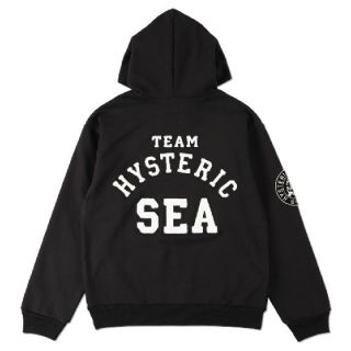 シー(SEA)の黒★希少☆XL☆HYSTERIC GLAMOUR x WDS Hoodie(パーカー)