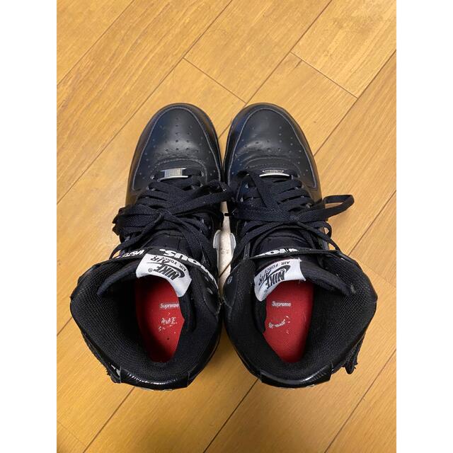 Supreme(シュプリーム)のシュプリーム ×ナイキ/NIKE エアフォースワンハイカットスニーカー メンズの靴/シューズ(スニーカー)の商品写真