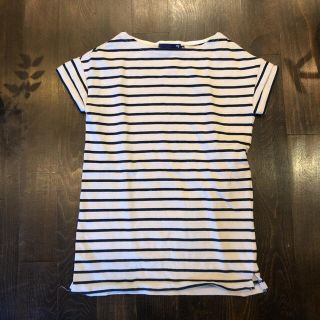 セブンデイズサンデイ(SEVENDAYS=SUNDAY)のセブンデイズ サンデイ ボーダー トップス 子供服 100 ネイビー ホワイト(Tシャツ/カットソー)