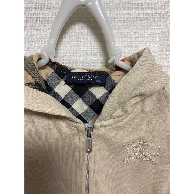 BURBERRY(バーバリー)のバーバリー Burberry ベビー パーカー 韓国子供服 バーバリーチェック キッズ/ベビー/マタニティのベビー服(~85cm)(トレーナー)の商品写真