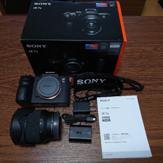 税込】 デジタル一眼カメラ SONY - SONY α7 ILCE-7M3K IIIズームレンズ