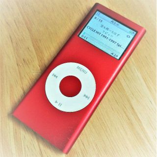 アップル(Apple)のiPod nano (PRODUCT) RED Special Edition(ポータブルプレーヤー)