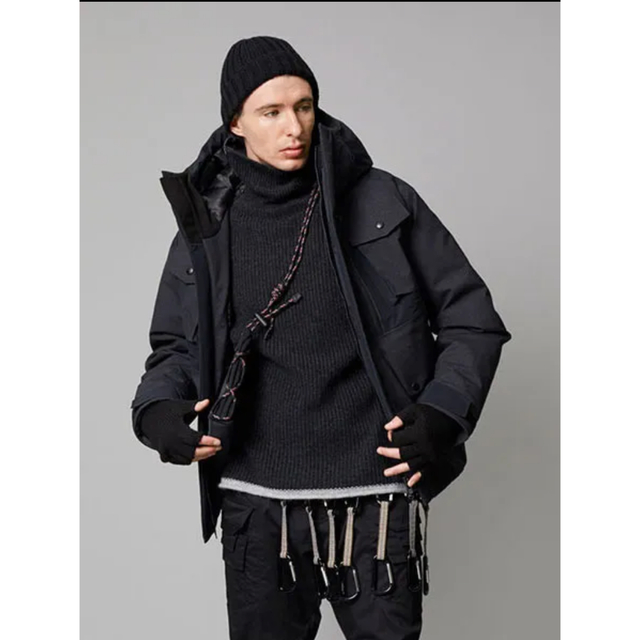 WHITE MOUNTAINEERING WOOL DOWN JACKET