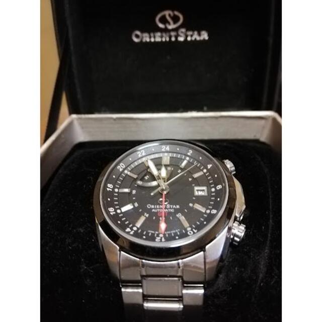 ORIENT(オリエント)のオリエントスターGMT　機械式腕時計（WZ0041DJ） メンズの時計(腕時計(アナログ))の商品写真