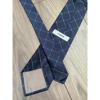 ダーバン(D’URBAN)のDURBAN ダーバン　ネクタイ　ネイビー　チェック　リクルート　成人式　就活(ネクタイ)