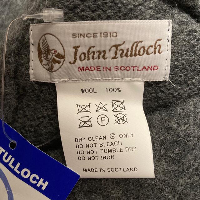 JOHN TULLOCH(ジョンタロック)のジョン　タロック　スコットランド製ネックウォーマー メンズのファッション小物(ネックウォーマー)の商品写真