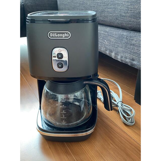 デロンギ(DeLonghi) ?ディスティンタコレクション ドリップコーヒーメーカー アロマモード搭載 フューチャーブロンズ 6杯 ICMI