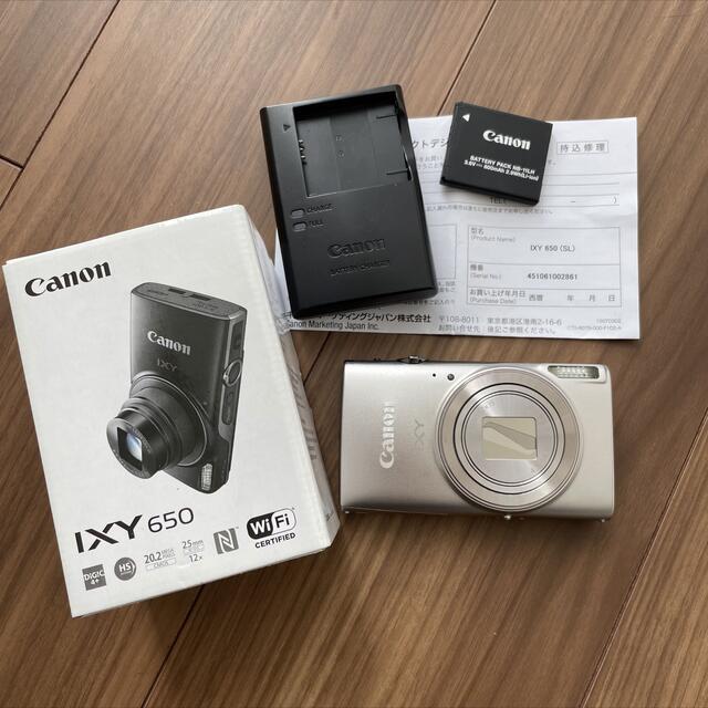 ✴︎Canon✴︎ IXY 650 SL  コンパクトデジタルカメラ