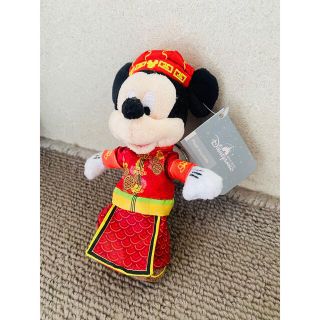 ディズニー(Disney)の香港ディズニーランド ミッキー ぬいぐるみキーチェーン(キャラクターグッズ)