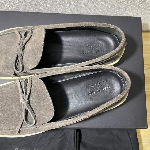 Ermenegildo Zegna(エルメネジルドゼニア)のFEAR OF GOD x Ermenegildo Zegnaサイズ US 8 メンズの靴/シューズ(スリッポン/モカシン)の商品写真