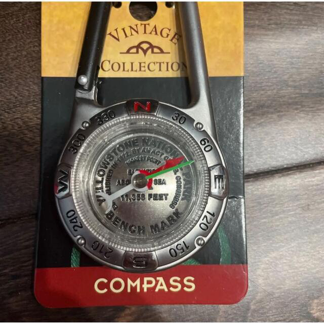 Yellowstone Compass インテリア/住まい/日用品の日用品/生活雑貨/旅行(旅行用品)の商品写真