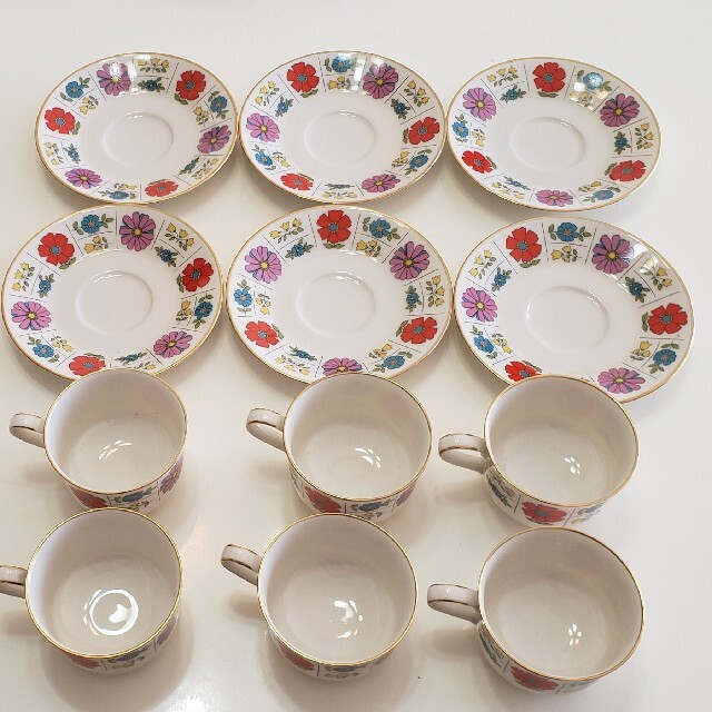 Noritake - 希少人気☆ノリタケオールド 昭和レトロ ポップな花 Noritake - 希少人気☆ノリタケオールド 昭和レトロ ポップな花