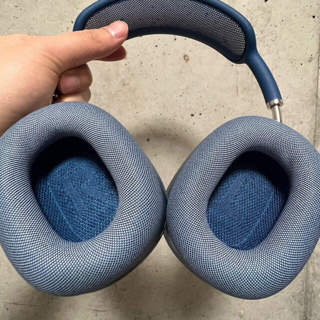 数量は多】 Apple - AirPods Max スカイブルー ヘッドフォン