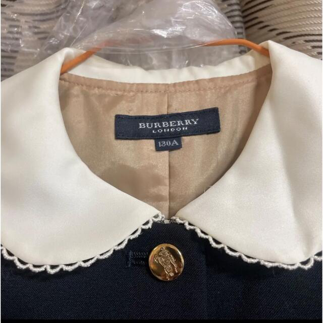 BURBERRY(バーバリー)のBurberry ワンピース　ボレロセット　１３０ キッズ/ベビー/マタニティのキッズ服女の子用(90cm~)(ドレス/フォーマル)の商品写真