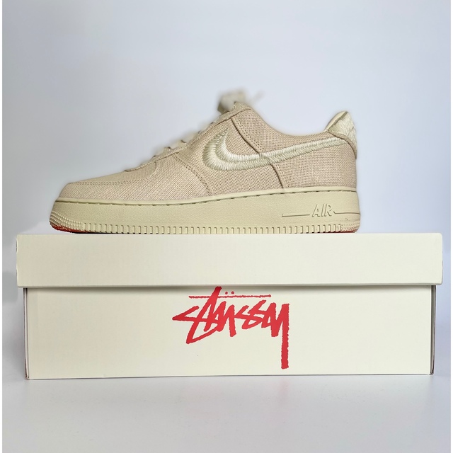 NIKE(ナイキ)のNike Air Force 1 Low Stussy Fossil メンズの靴/シューズ(スニーカー)の商品写真