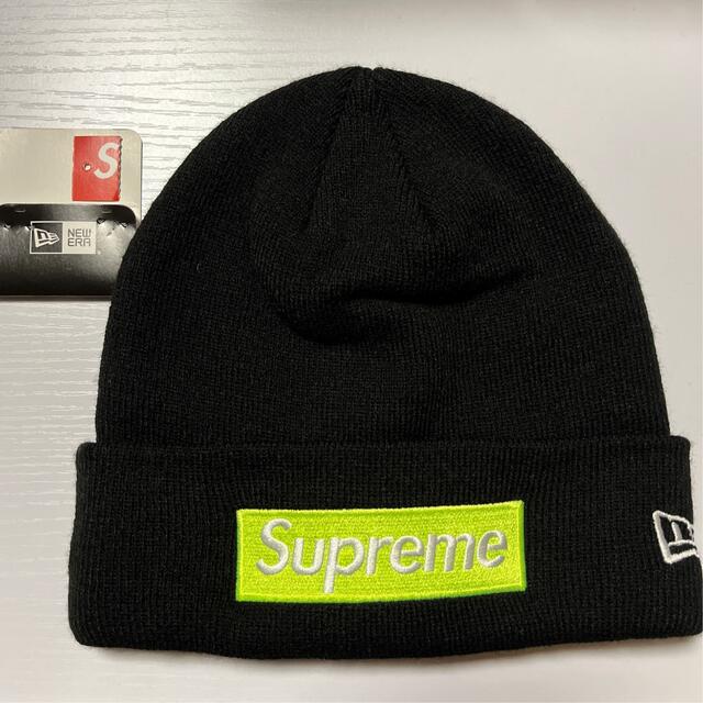 Supreme New Era® Box Logo Beanie帽子