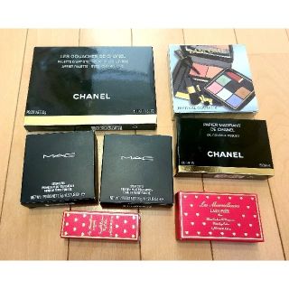 シャネル(CHANEL)のMAC　CHANEL　LADUREE　LANCOME　コスメ ７点セット(コフレ/メイクアップセット)